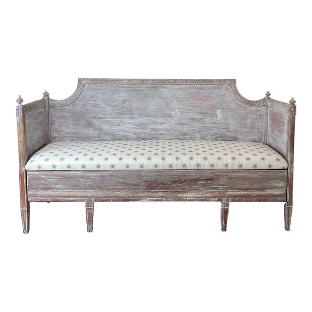 19th Century Swedish Gustavian Style Sofa For Sale