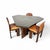 Mid-Century Modern Dining Table and Chairs by Silvio Coppola for Fratelli Montina, 1970s, Set of 4 For Sale - Image 14 of 16