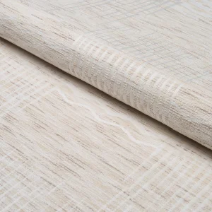 Schumacher El Dorado Fabric In Pearl