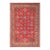 Southwestern Super Kazak Red/Beige Wool Rug - 8'3'' X 9'8'' For Sale