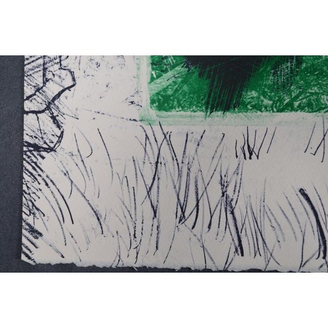 1970s Guillain Siroux “Le Printemps” French Color Print Hand-Signed and Numbered For Sale - Image 4 of 11