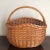 Rustic Mid-20th Century Market Basket For Sale - Image 4 of 9
