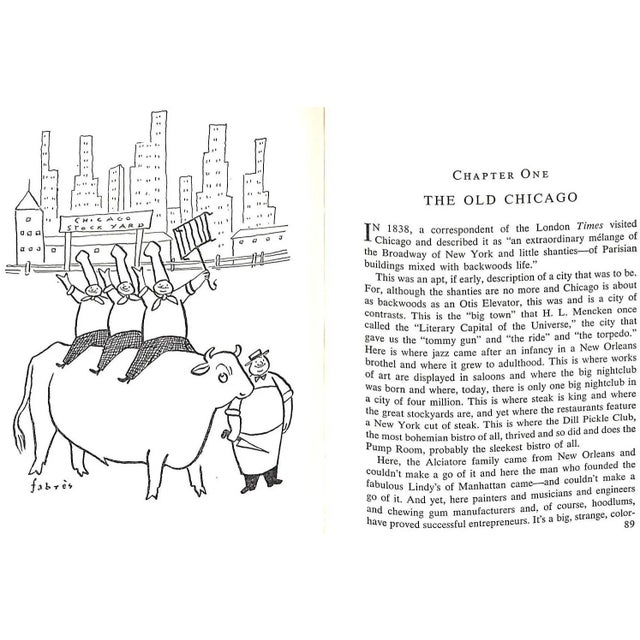 Paper "On the House: History and Guide to Dining and Night Life" 1955 Simmons, Matty & Don For Sale - Image 7 of 15