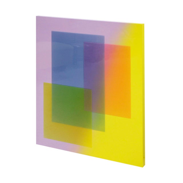 Fernando De Ana, Untitled, 2000, Multicolor Resin on Panel Spanish Paintin For Sale - Image 3 of 9