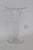 Etched Glass Trumpet Vase Vintage Art Deco Style Slender Glassware 4772b For Sale - Image 14 of 16