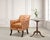 A stylish 'Regency Sabreleg Arm Chair' by Rose Tarlow - Melrose House, Los Angeles, CA. The distinctive bespoke chair...