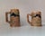 Medieval Themed German Bier Steins Mugs in Glazed Stoneware, Set of 2 For Sale - Image 4 of 9