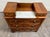 Victorian Antique Victorian Eastlake Burled Wood Marble Inlay Gentleman’s Dresser Commode For Sale - Image 3 of 11