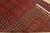 Bokhara Rug 6’3” X 9’4” Red Wool Tribal Hand-Knotted Oriental Carpet For Sale - Image 11 of 12