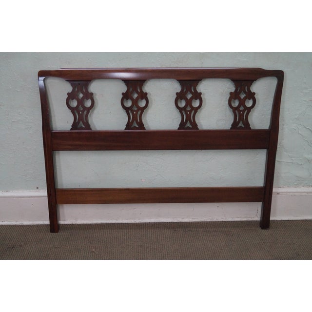 Ethan Allen Court Chippendale Headboard Chairish
