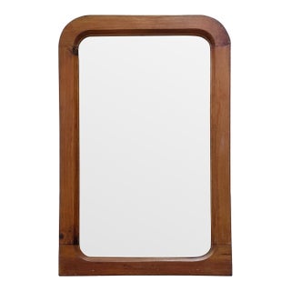 Antique Pine Mirror For Sale