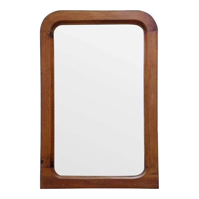 Antique Pine Mirror For Sale