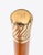 19th Century Antique Walking Stick Cane in 18k Gold Pommel, 1800s For Sale - Image 5 of 11