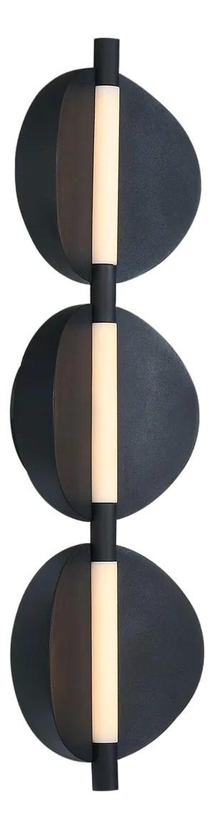 Arteriors Home Luna Black Aluminum Sconce