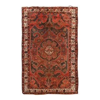 Vintage Hamadan Rug 4'6'' x 6'9'' For Sale
