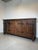 Large Brutalist Wood Sideboard with Hand-Forged Iron Hardware For Sale - Image 5 of 12