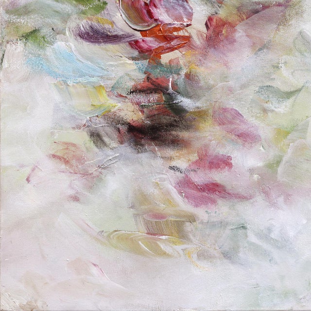 Flowing Creativity - Original Contemporary Abstract Mixed Media Painting on Canvas by Ve Boisvert For Sale In Los Angeles - Image 6 of 9
