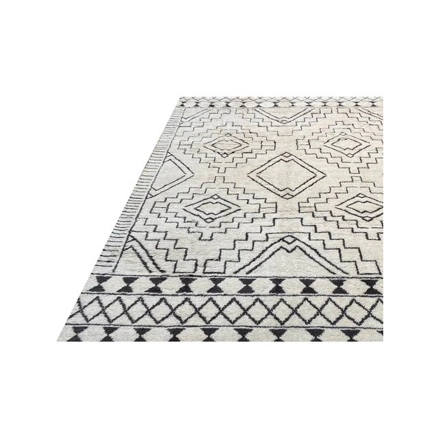 Handwoven Moroccan Area Rug 9x12 For Sale - Image 10 of 12