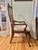 This chair has that wonderful soft patina from being well loved. Attributed to Drexel Heritage, the original label was...