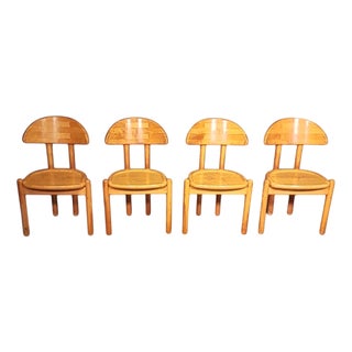 Logohuman Chairs in Maple from Ansager Furniture, Set of 2 For Sale