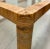 Wood Coastal Bielecky Brothers Pencil Reed Coffee Table With Brass Capped Feet For Sale - Image 7 of 15