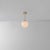 Contemporary Glass Globe Opal 30 Pendant Light by Schwung For Sale - Image 3 of 7