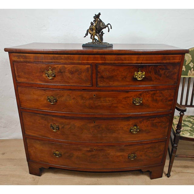 This gorgeous 19th Century Chest of drawers adds a wonderful Victorian handcrafted period style to the bedroom or living...