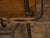 American Midcentury Metal and Wood Two-Tiered Shelving Unit with Twisted Motifs For Sale - Image 4 of 12