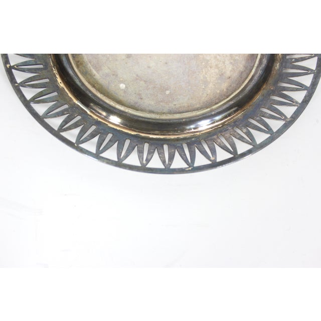 WMF Ikora Vintage Silver Plated Wine Coaster For Sale - Image 4 of 8