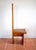 Brown Mid-Century Tall Brutalist Artisan Accent Chair in Wood, 1970s For Sale - Image 8 of 18