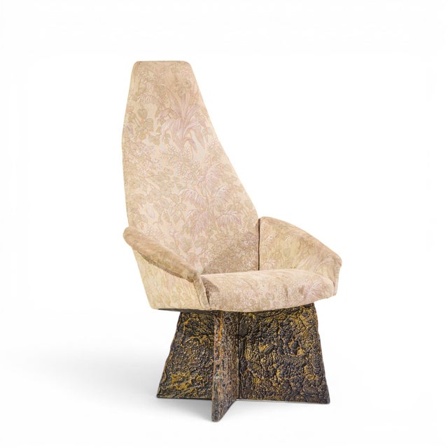 Adrian Pearsall for Craft Associates Mid Century Brutalist Dining Chairs - Set of 6 For Sale - Image 10 of 17