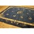 Chinese 1900s Floral Deco Blue Navy Antique Chinese Peking Room Size Knotted Wool Rug For Sale - Image 3 of 11