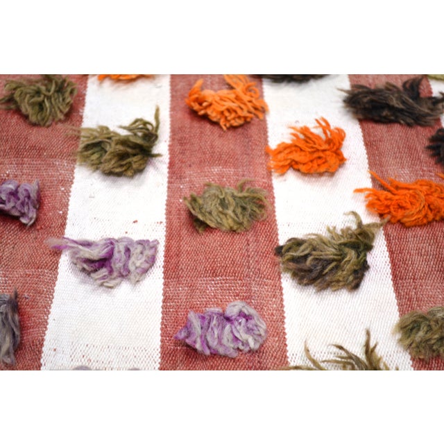 1960s Vintage Turkish Professional Hand Knotted Kilim, 5x10'10 For Sale - Image 5 of 7