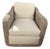Palecek Shelby Swivel Lounge Chair in Whitewash For Sale