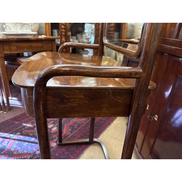 Wood Model 1134 Vanity Dressing Table by Josef Hoffmann for Jacob & Josef Kohn, Vienna, Austria, 1906 For Sale - Image 7 of 10