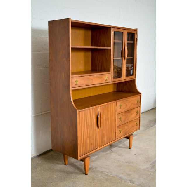 Mid Century Stanley China Hutch Chairish