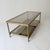 Vintage Brass Coffee Table with Smoked Glass and Mirror from Maison Jansen, 1960s For Sale - Image 11 of 11