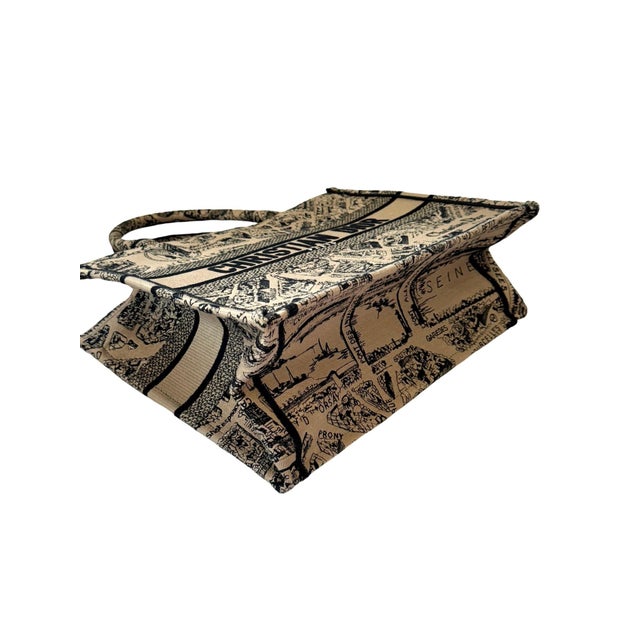 Christian Dior Paris Medium Book Tote Bag | Chairish