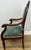 Antique French Style Armchair in Walnut For Sale - Image 10 of 16