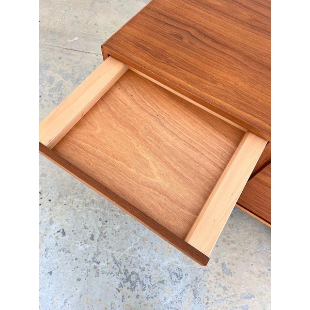 Teak Desk with Extra Laptop Compartment, Denmark For Sale - Image 5 of 11