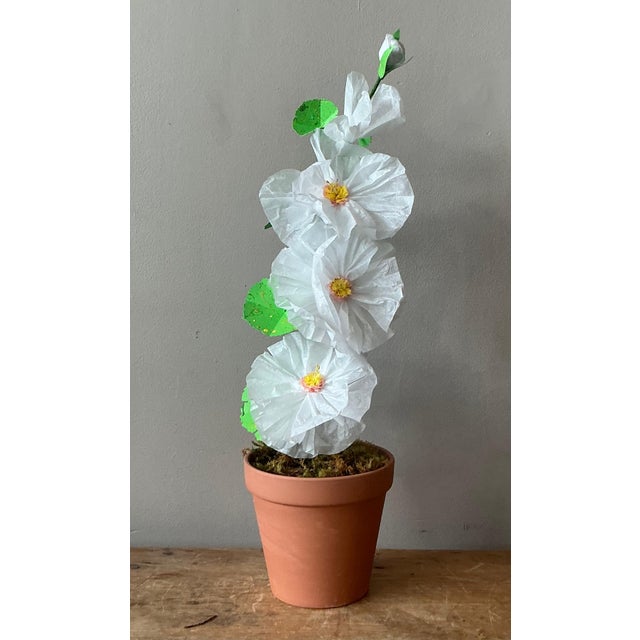 Contemporary Hand Rolled Paper Flowers For Sale - Image 4 of 6