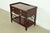 A gorgeous Chippendale or Georgian style rolling buffet server, credenza, or bar cart By Baker Furniture, "Historic...
