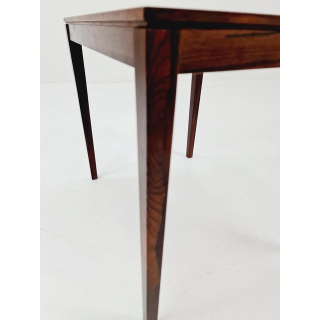 Brown Vintage Danish Rosewood Coffee Table, 1960s For Sale - Image 8 of 11
