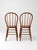 Farmhouse Vintage Windsor Bow Back Chairs Pair For Sale - Image 3 of 11