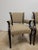 1970 Set of 4 Baker Ebonized Neoclassical Chairs For Sale - Image 10 of 13