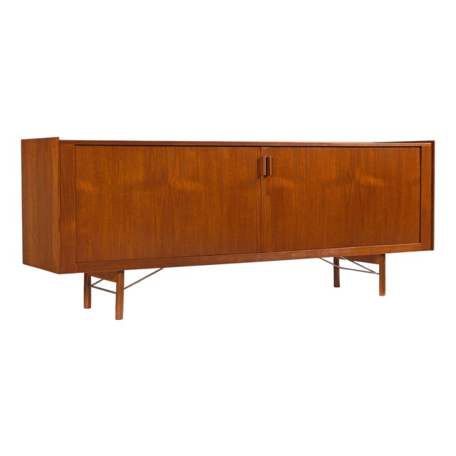 1950s Danish Modern Teak Sideboard Credenza by Ib Kofod-Larsen For Sale