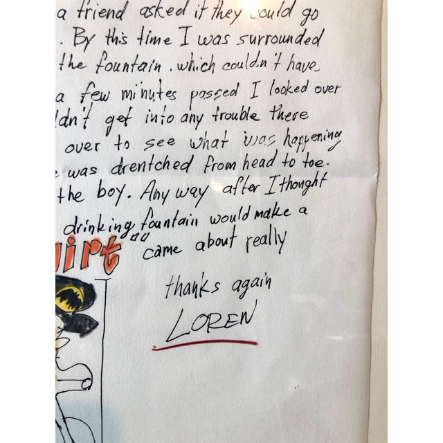 Paint Loren Munk, Mixed Media Neo Expressionist Photo Collage Painting Drawing Kids in NYC Park, 1989 For Sale - Image 7 of 8