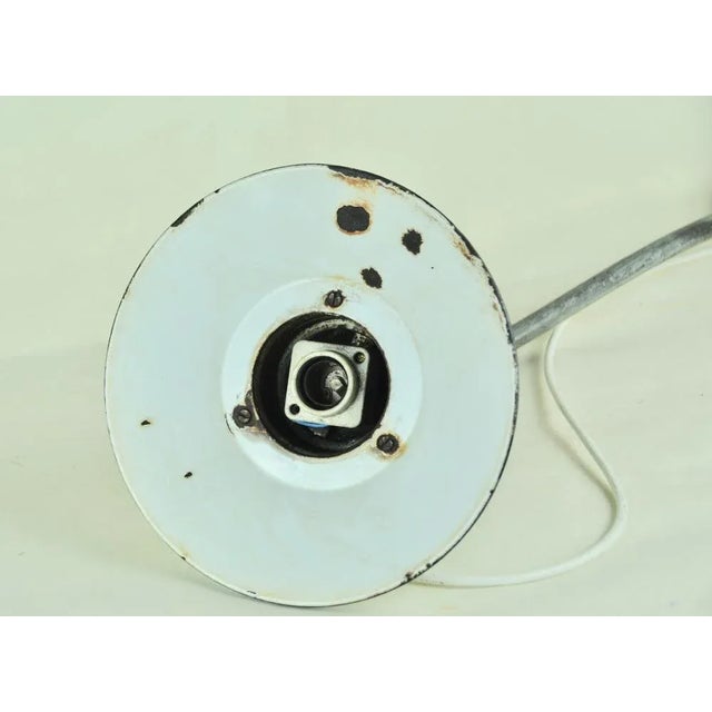 1940s Enameled Metal Garden Light, 1940s For Sale - Image 5 of 9