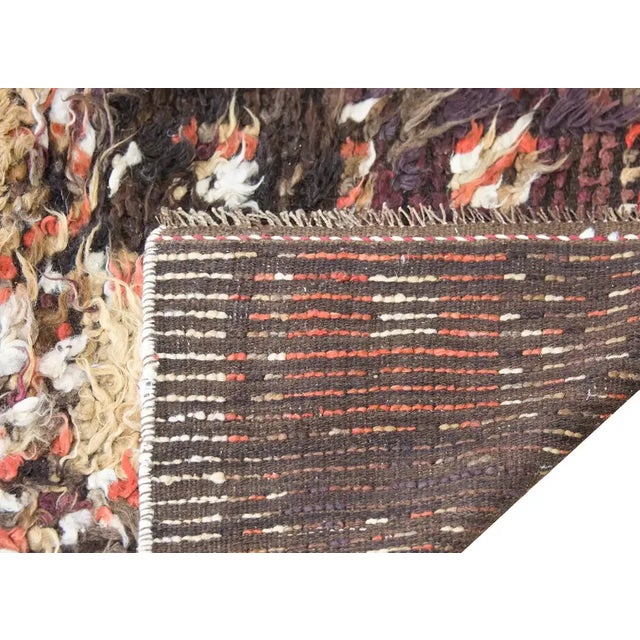 Vintage Persian Tulu Rug For Sale - Image 11 of 13