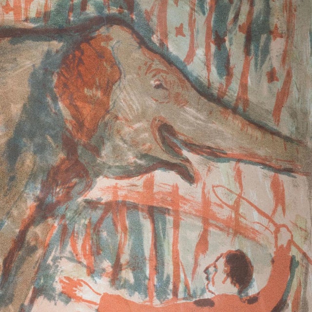 1950s Circus Elephants, 1950s, Lithograph For Sale - Image 5 of 7